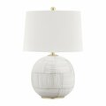 Hudson Valley 1 Light Table Lamp L1380-AGB/ST
